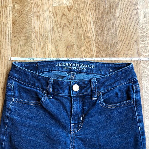 American Eagle Jegging Bundle Dark Wash Size 0 Short - Picture 14 of 16